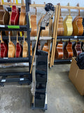 New black with white trim 3/4 Don Cortez Elias line Tololoche upright bass