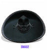 Sombrero Mariachi SMA82 NEGRO PLATA FIELTRO GALONEADO