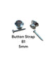 Guitar strap lock B1- 5 mm nickel