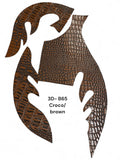 Don Cortez Bajo Quinto MICAS PICK GUARD 3D- B65CB Crocodile Brown EMBOSED
