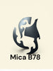 BAJO QUINTO MICA B78-BLK COLOR BLACK CON ADHESIVO