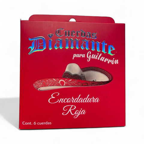 CUERDAS  DIAMANTE ROJAS estilo Morales