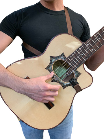 Chac Nikté - Correa para guitarra, bajo y ukulele