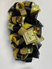 Mariachi Hair Bow Moño Ribbon OLG52-YBG8 yellow black