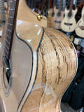 ANTONIA DELUXE J874 All solid spalted Maple  acoustic Guitar