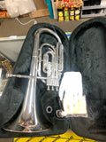Valkarie Alto Horn 860YS  Charcheta SILVER PLATED with case