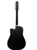 Don CORTEZ Guitar 12 Strings AE 301 -12 CEQ BLACK