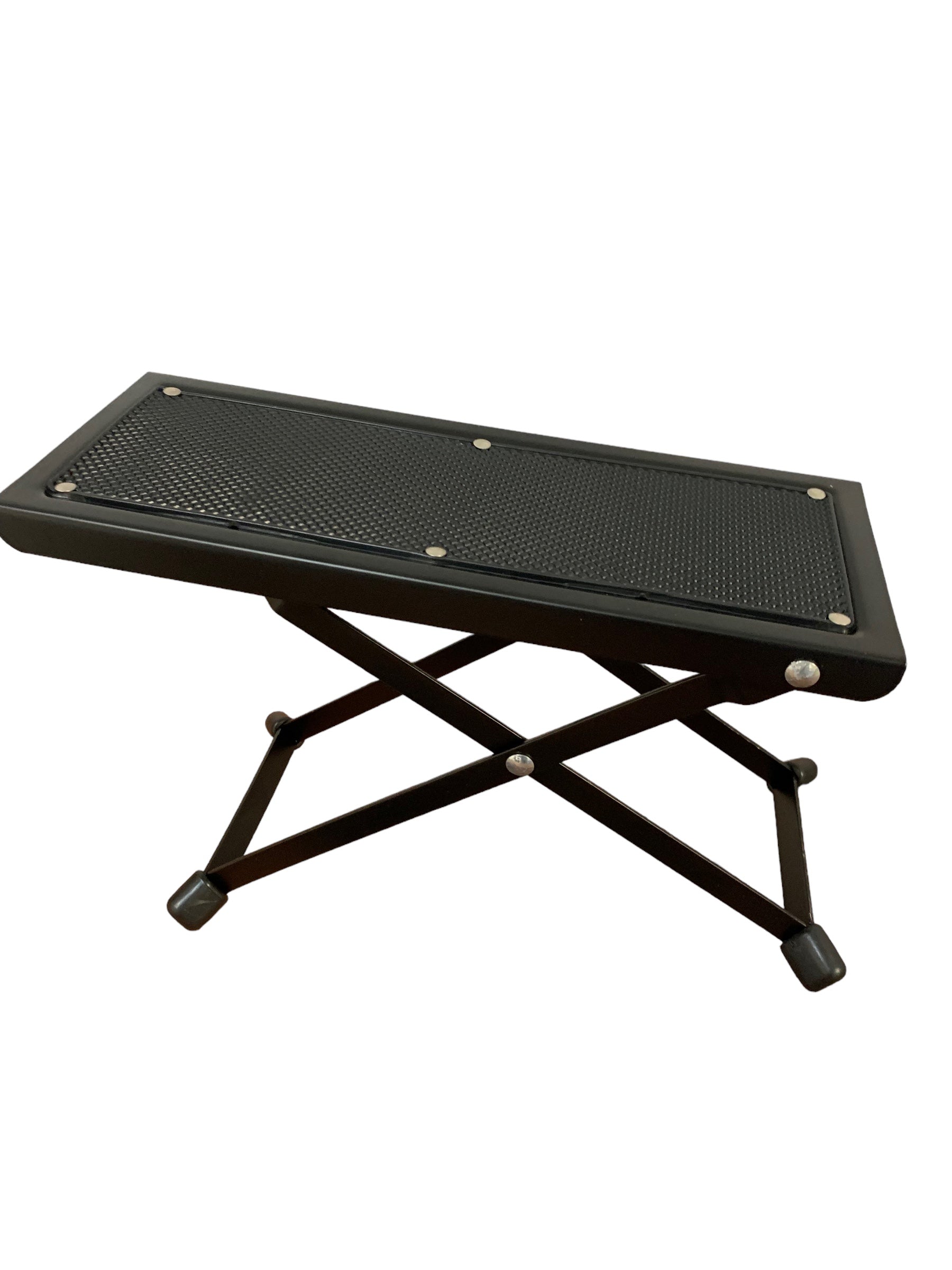 Metal Folding Guitar Footstool Rest Anti-Slip Stand Height