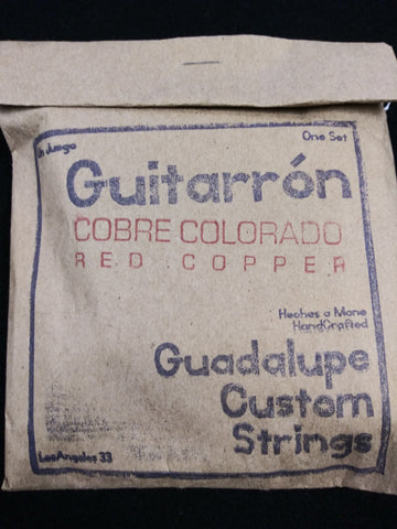 GUITARRON COBRE COLORADO RED COPPER ONE SET