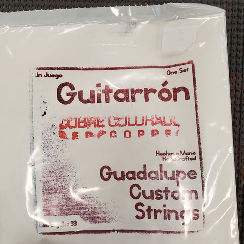 Guitarron strings copper