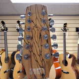 12 String Acoustic Electric GuitarDon Cortez ST786-12CEQ Spalted Maple