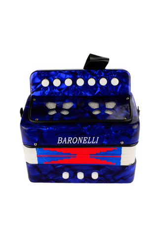 BARONELLI AC0702-BU WOODEN KIDS MINI ACCORDION