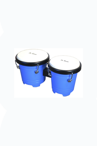 DE ROSA BOGP4-BU 4" PLASTIC KID'S JUNIOR LAP BONGO BLUE
