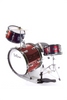 DE ROSA DRM316-RD 3 PIECE 16" KIDS JUNIOR DRUM SET RED