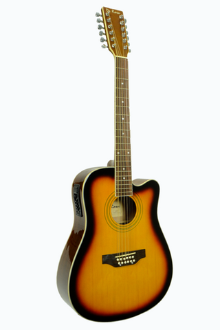 De Rosa GACE41-AW12-TS 12 String Acoustic Guitar Tobaccoburst