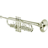 JUPITER 700 Series JTR700S Trumpet silver-plated brass body  key of Bb
