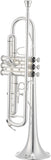 JUPITER 700 Series JTR700S Trumpet silver-plated brass body  key of Bb