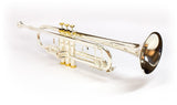 Valkyrie 502SG Bb Trumpet SILVER WITH CASE/ MARIACHERA PLATA ONE PIECE