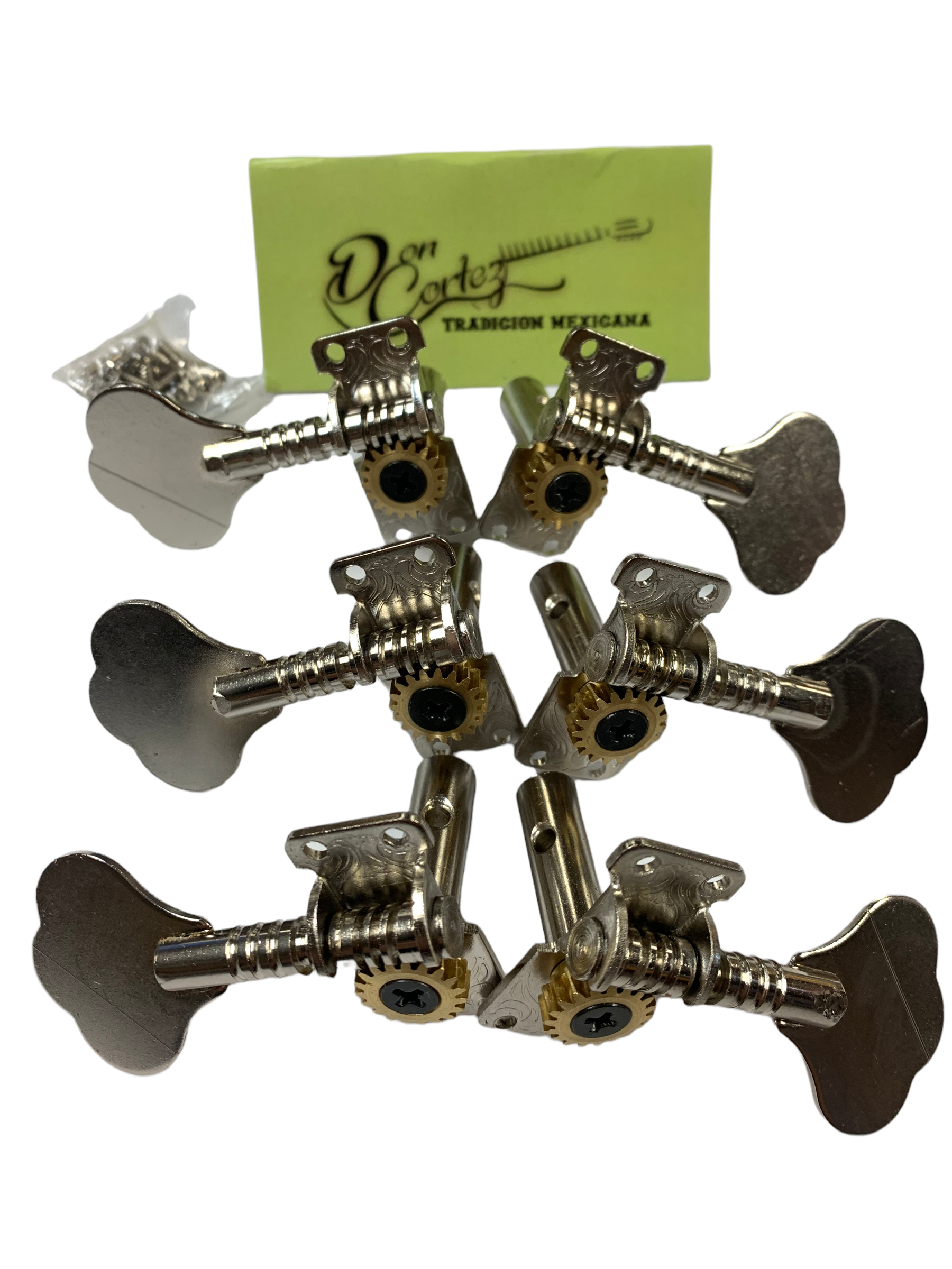 machine head guitar gear DON CORTEZ MACHINE HEAD MAQUINARIA GUITARRON USG27 NICKLE