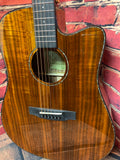 DON CORTEZ GUITAR Acoustic Electric Guitar SONORA J875  ACACIA WOOD