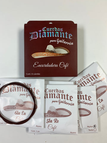 STRINGS CUERDAS SELMER DIAMOND ESTILO MORALES color Cafe