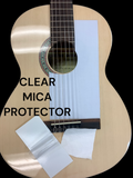 DON CORTEZ  MICA /PICK GUARD FLAMENCA USG98-39 CLEAR  PROTECTOR 4/4