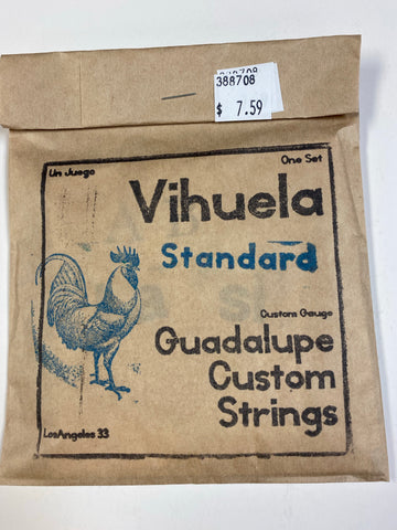 cuerdas strings blue Vihuela Guadalupe Custom Strings color azul
